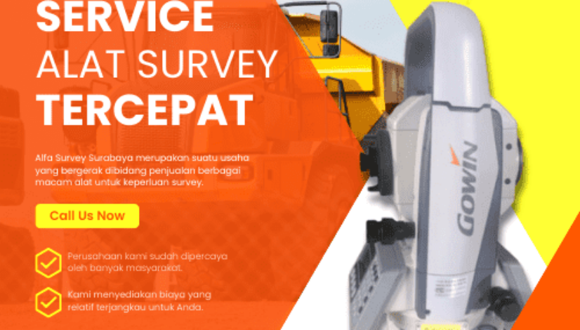 Service Alat Survey Tercepat